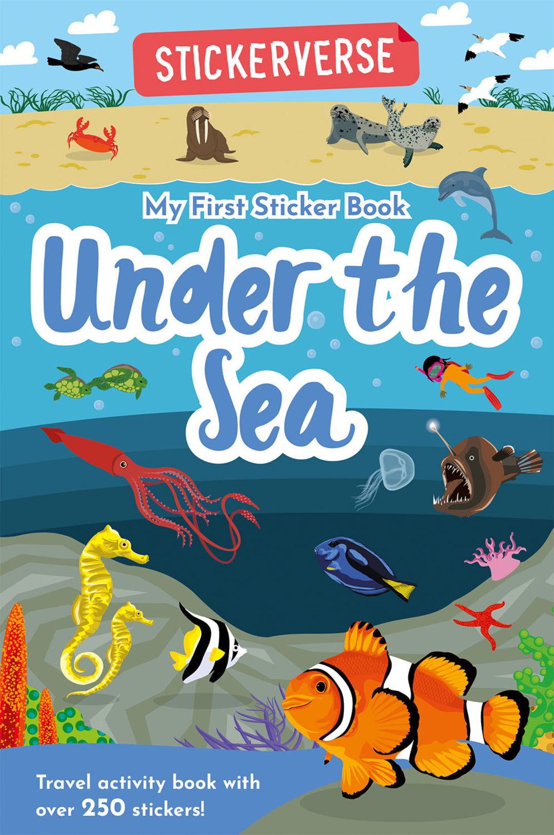 Cover image for Stickerverse: My First Sticker Book Under the Sea ISBN 9781836161653